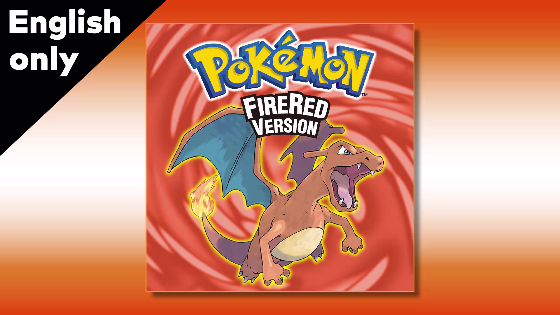 Pokémon FireRed Version (English) Box Art